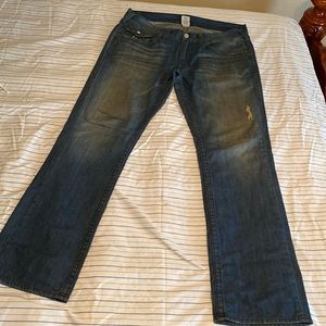 True Religion Straight Leg 36